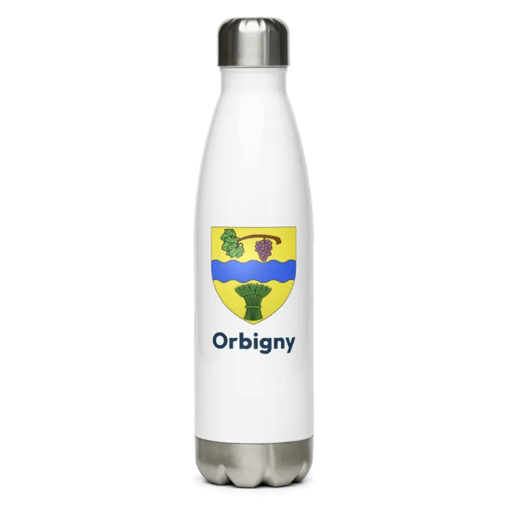Gourde inox blason de Orbigny