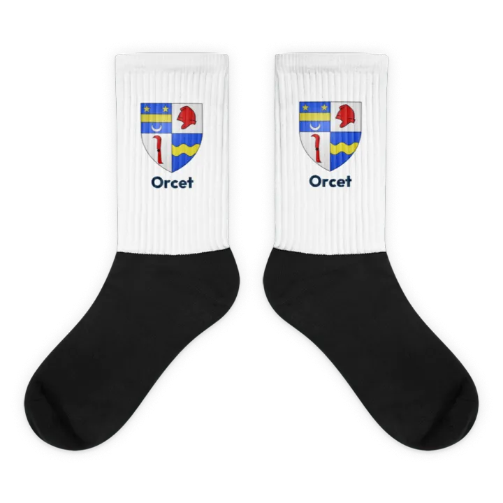 Chaussettes — blason d'Orcet
