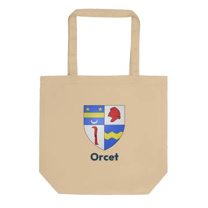 Tote bag coton bio — blason d'Orcet