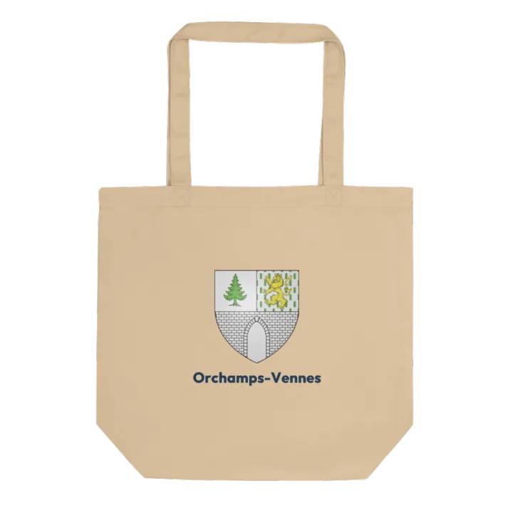 Tote bag coton bio — blason d'Orchamps-Vennes