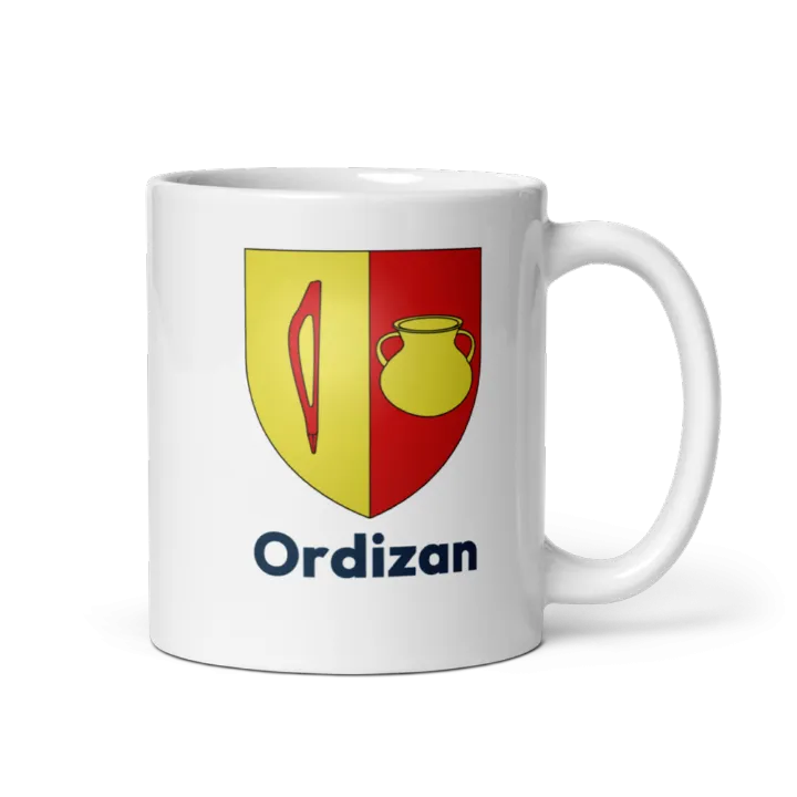 Mug blason de Ordizan