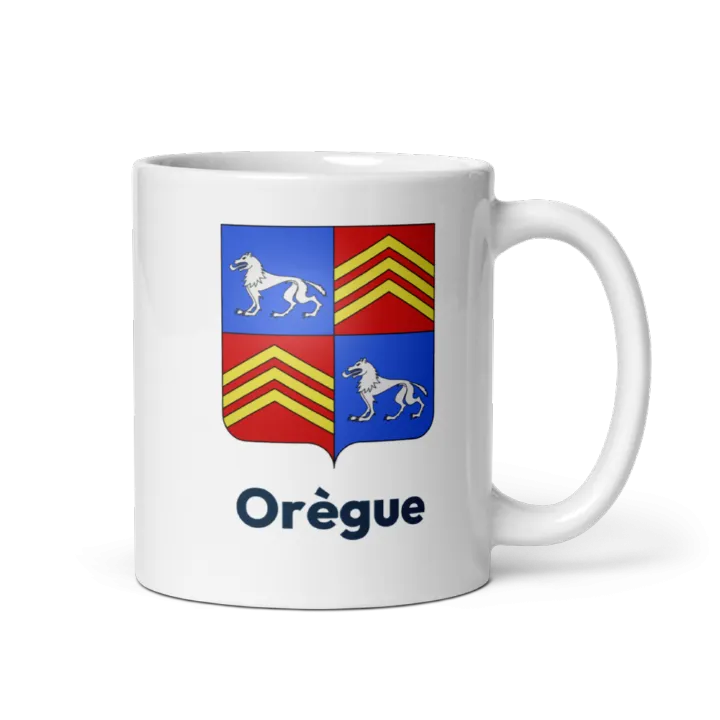 Mug blason de Orègue