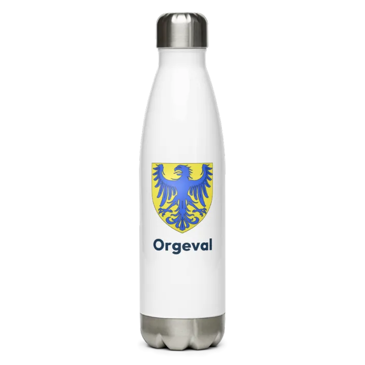 Gourde inox blason de Orgeval
