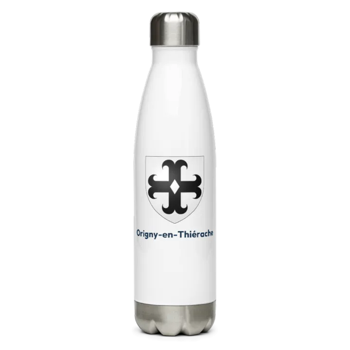 Gourde inox blason de Origny-en-Thiérache