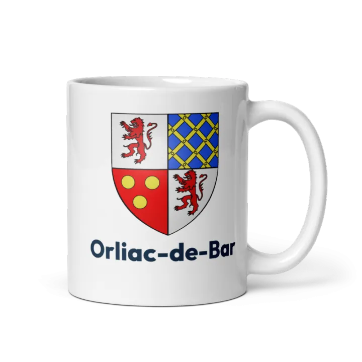 Mug blason de Orliac-de-Bar