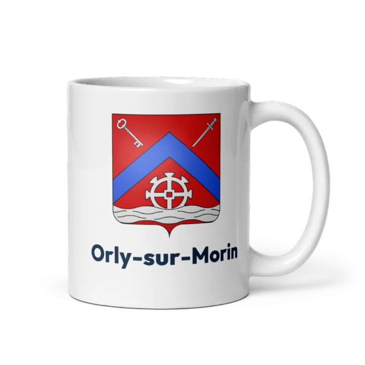 Mug blason de Orly-sur-Morin