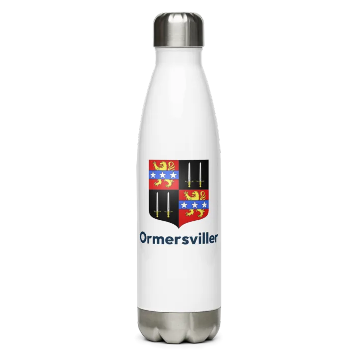 Gourde inox blason de Ormersviller