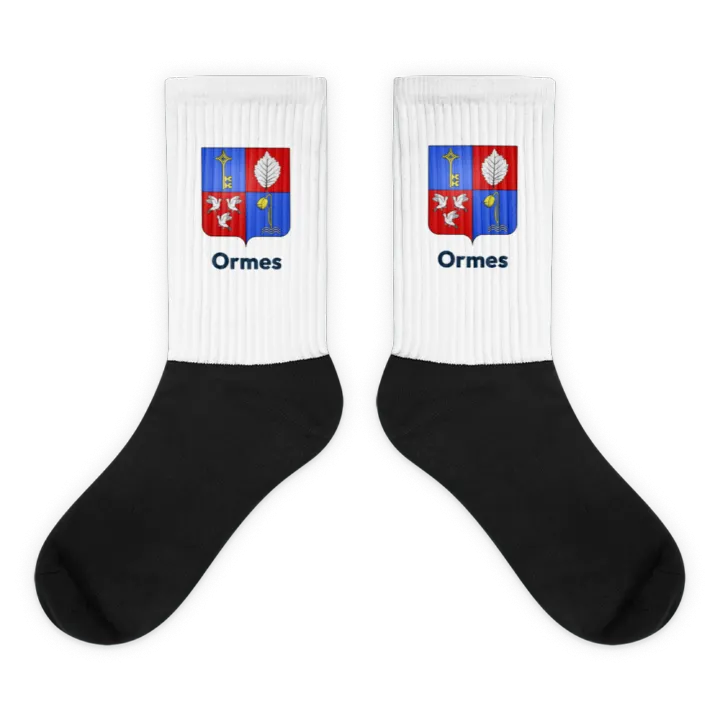Chaussettes — blason d'Ormes