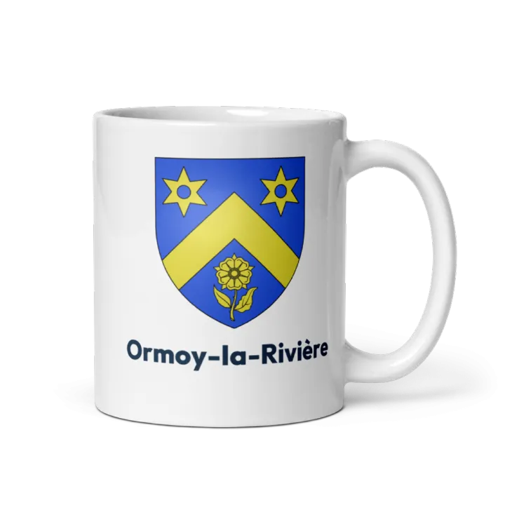 Mug blason de Ormoy-la-Rivière