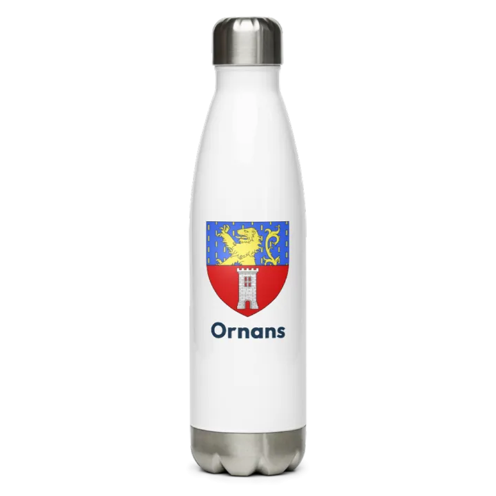 Gourde inox blason de Ornans