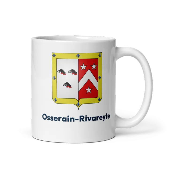 Mug blason de Osserain-Rivareyte