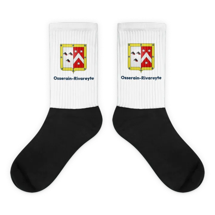 Chaussettes — blason d'Osserain-Rivareyte