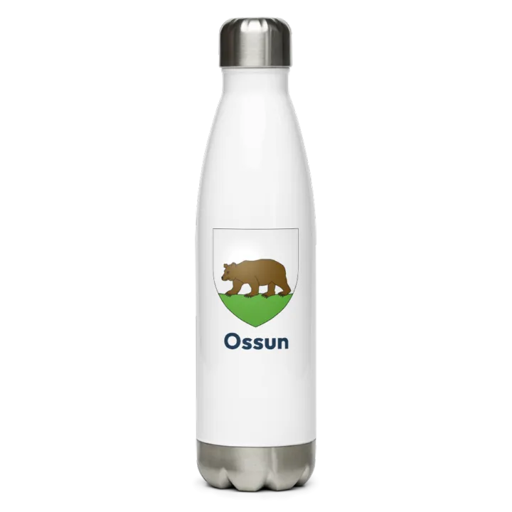 Gourde inox blason de Ossun