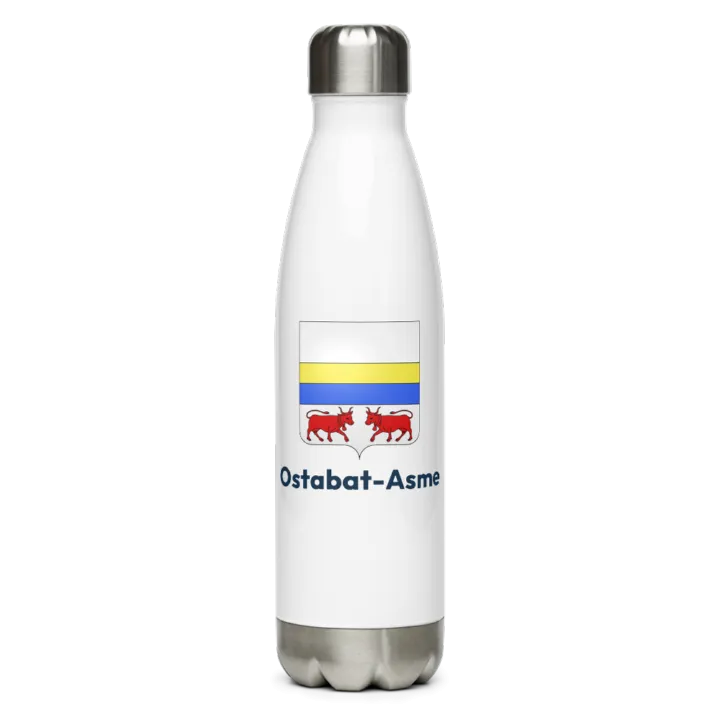 Gourde inox — blason d'Ostabat-Asme