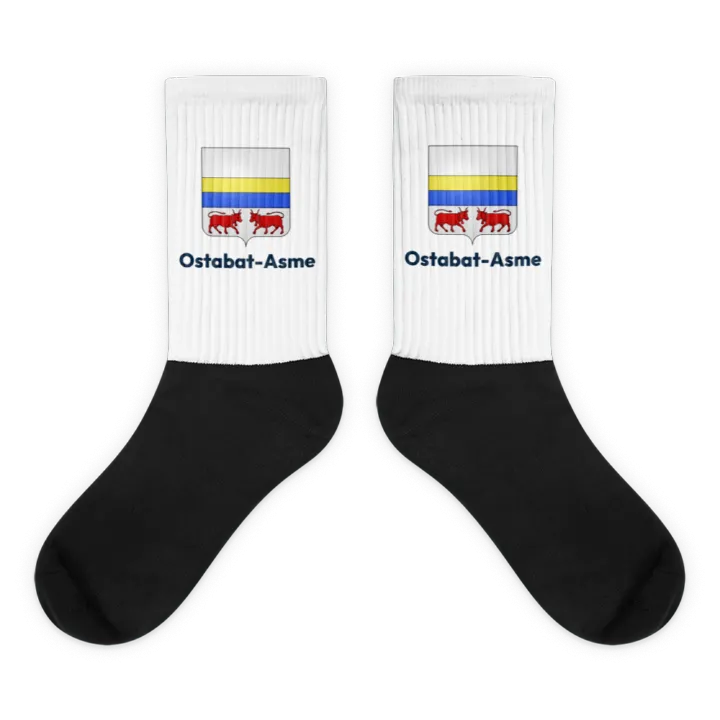Chaussettes — blason d'Ostabat-Asme