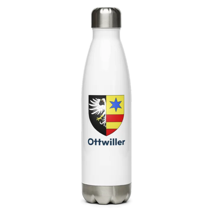 Gourde inox blason de Ottwiller
