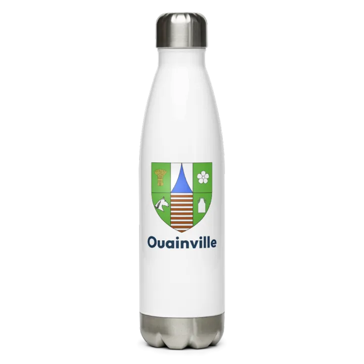 Gourde inox blason de Ouainville