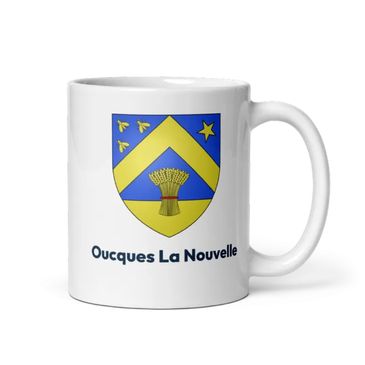 Mug blason de Oucques La Nouvelle
