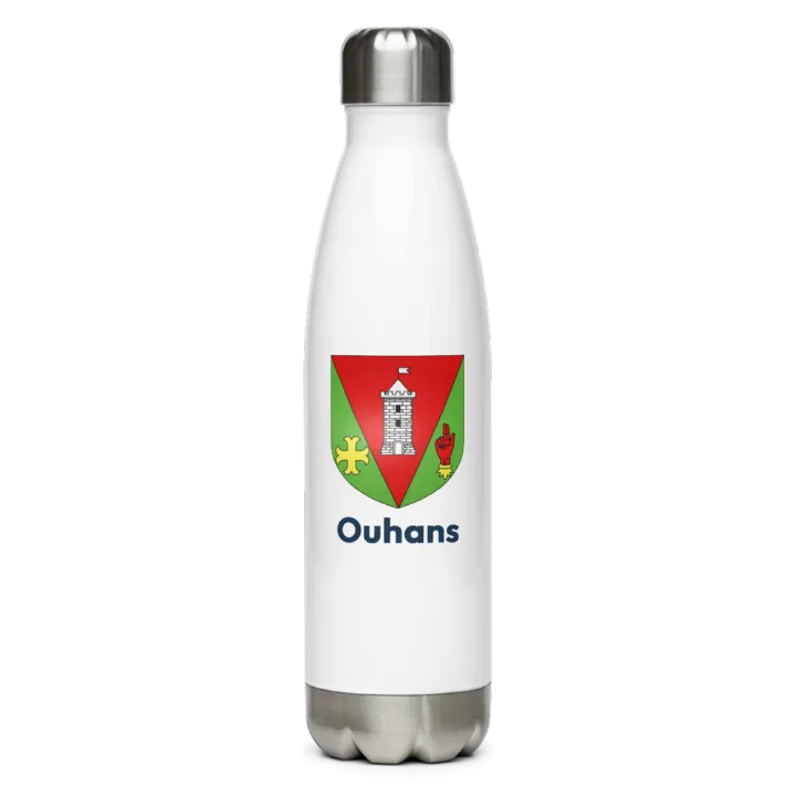 Gourde inox blason de Ouhans