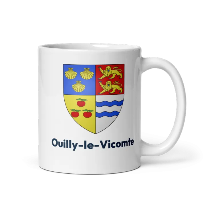 Mug blason de Ouilly-le-Vicomte