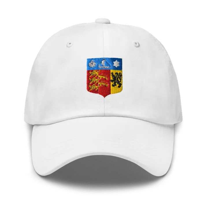 Casquette brodée blason de Ouistreham