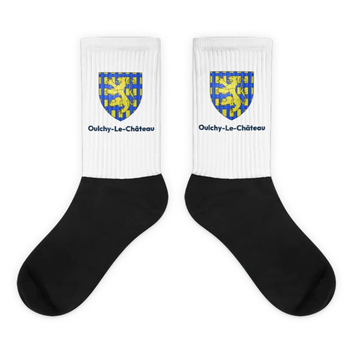 Chaussettes — blason d'Oulchy-le-Château