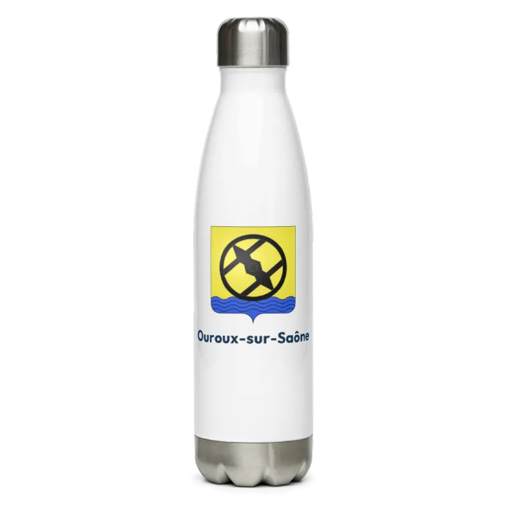 Gourde inox blason de Ouroux-sur-Saône