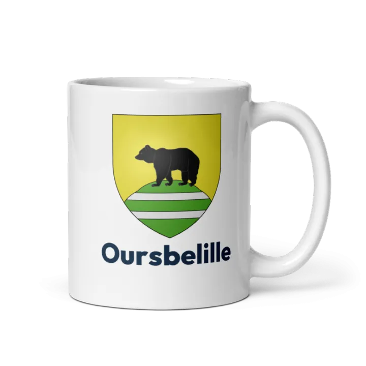 Mug blason de Oursbelille