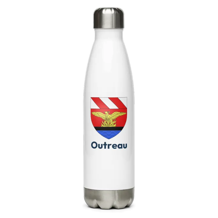 Gourde inox blason de Outreau