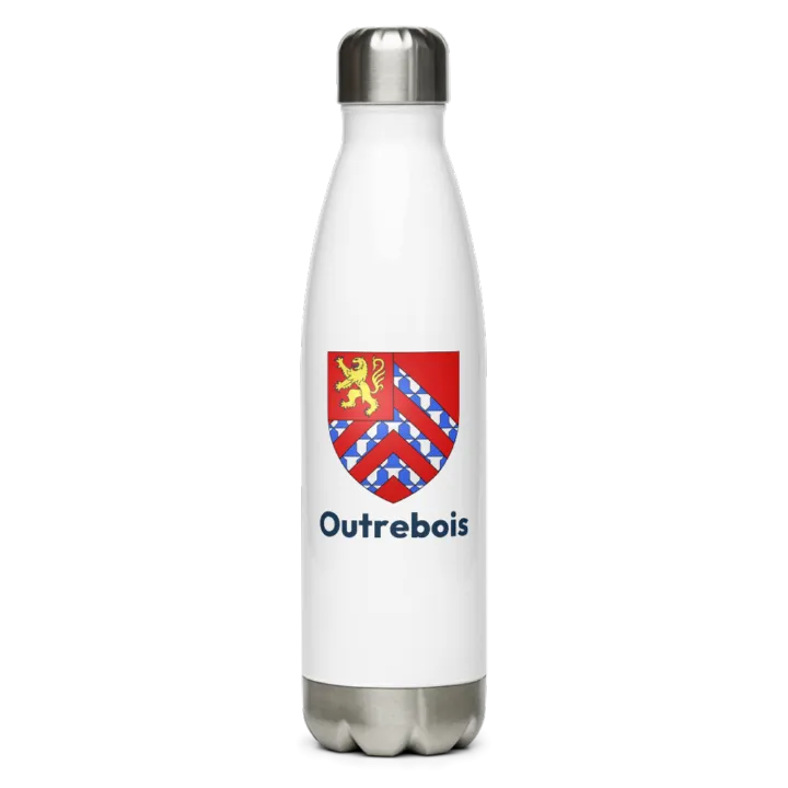 Gourde inox blason de Outrebois