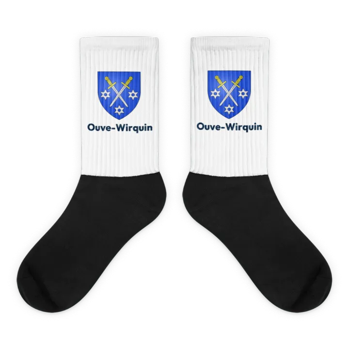 Chaussettes — blason d'Ouve-Wirquin