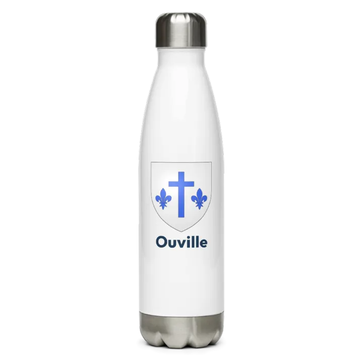 Gourde inox blason de Ouville