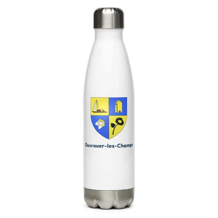 Gourde inox — blason d'Ouvrouer-les-Champs