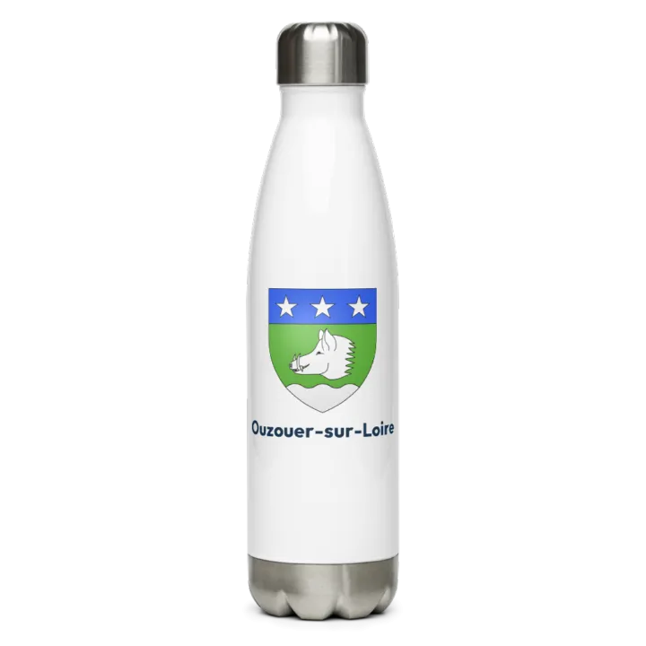 Gourde inox blason de Ouzouer-sur-Loire