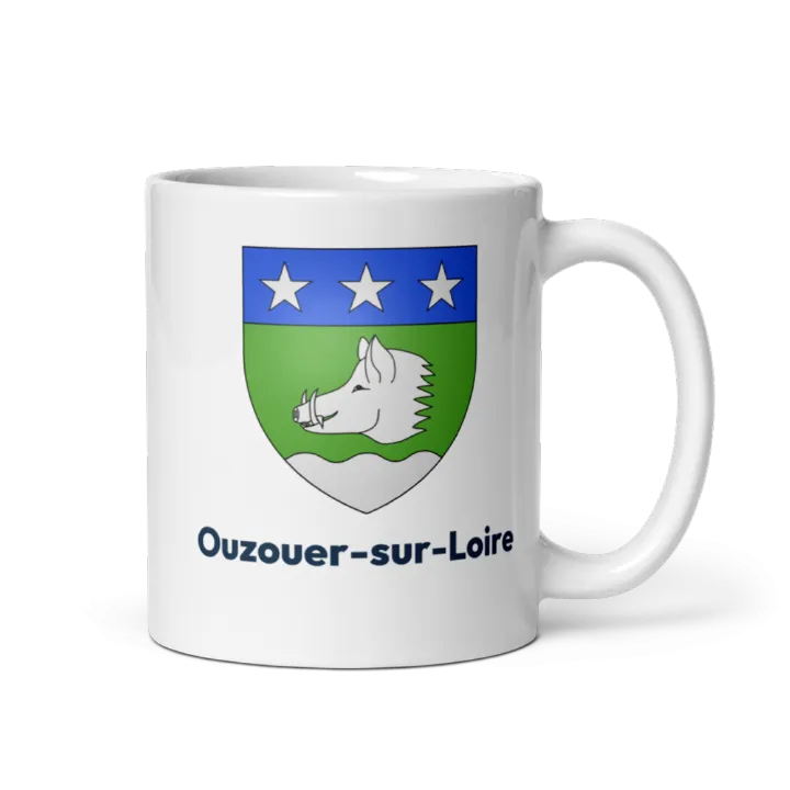 Mug blason de Ouzouer-sur-Loire
