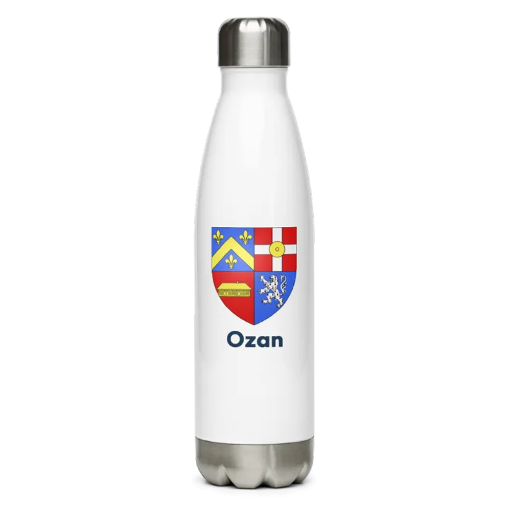 Gourde inox blason de Ozan