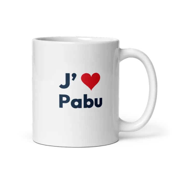 Mug « J’❤ Pabu »