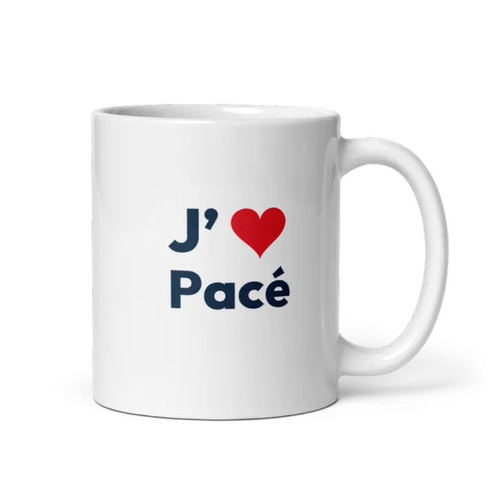 Mug « J’❤ Pacé »