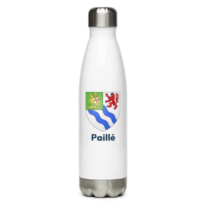 Gourde inox blason de Paillé