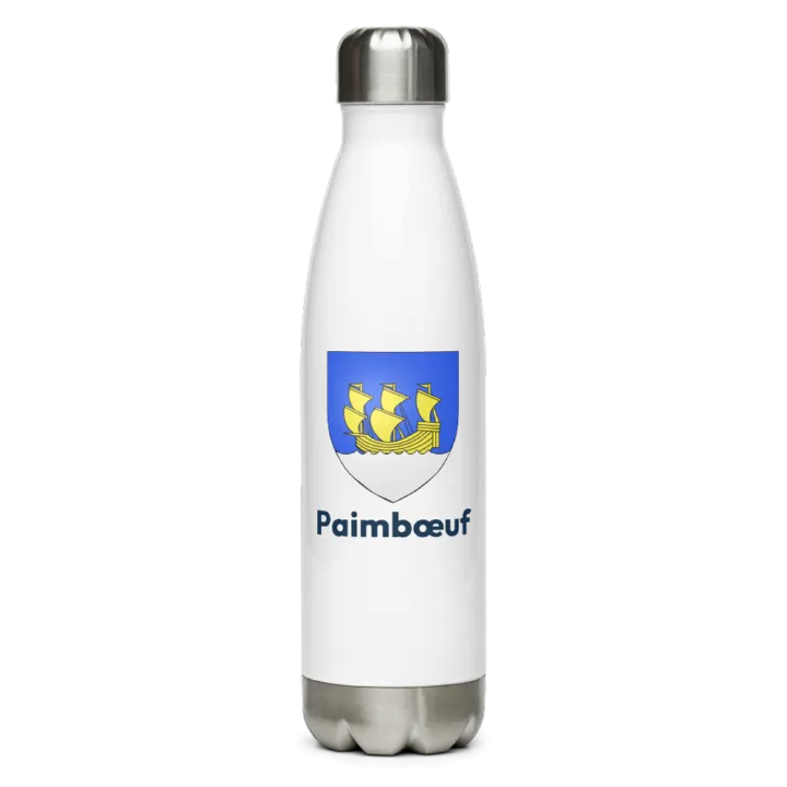 Gourde inox blason de Paimbœuf