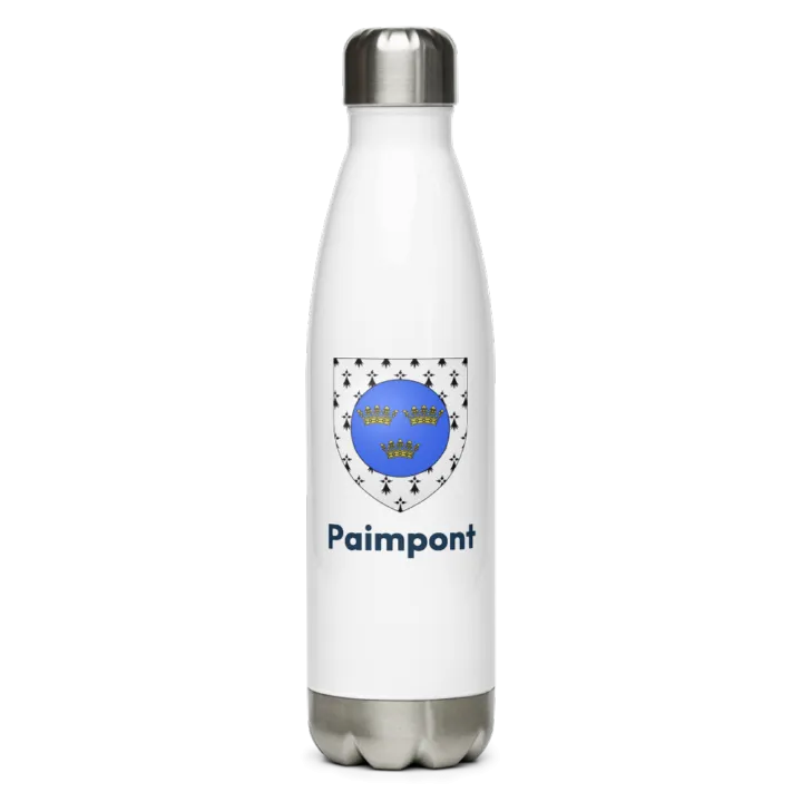 Gourde inox blason de Paimpont