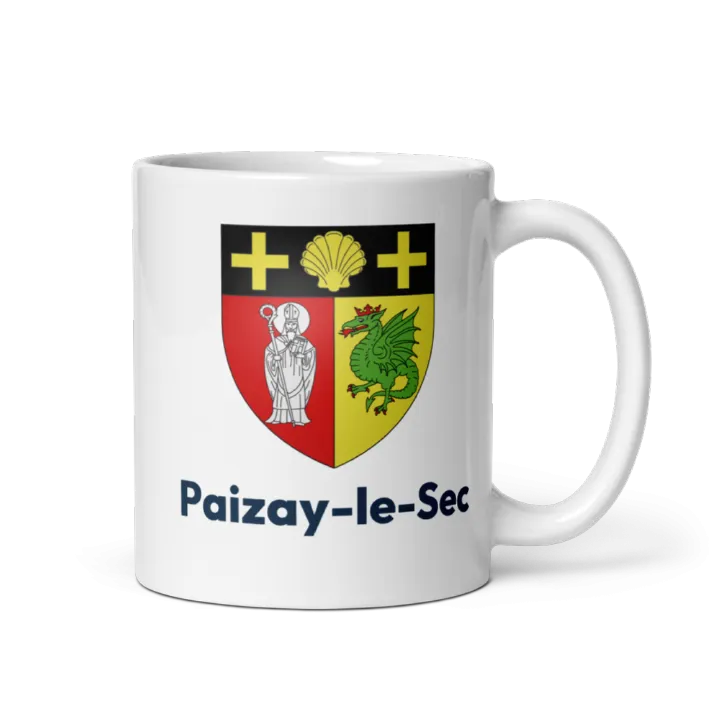 Mug blason de Paizay-le-Sec