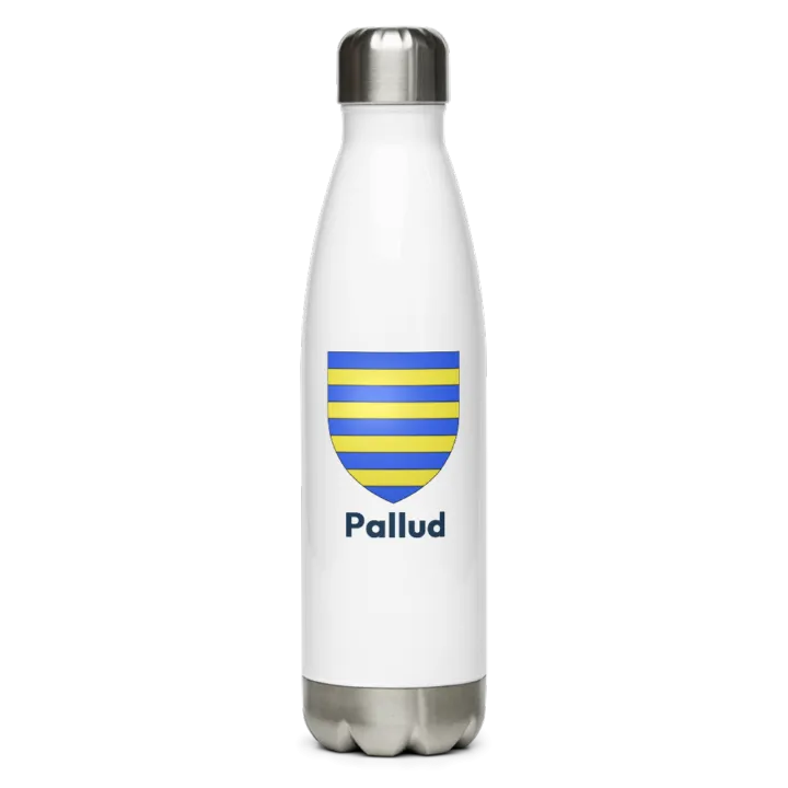 Gourde inox blason de Pallud