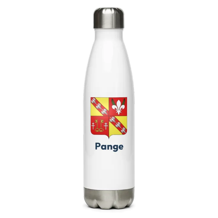 Gourde inox blason de Pange