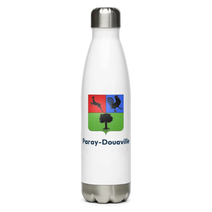 Gourde inox blason de Paray-Douaville