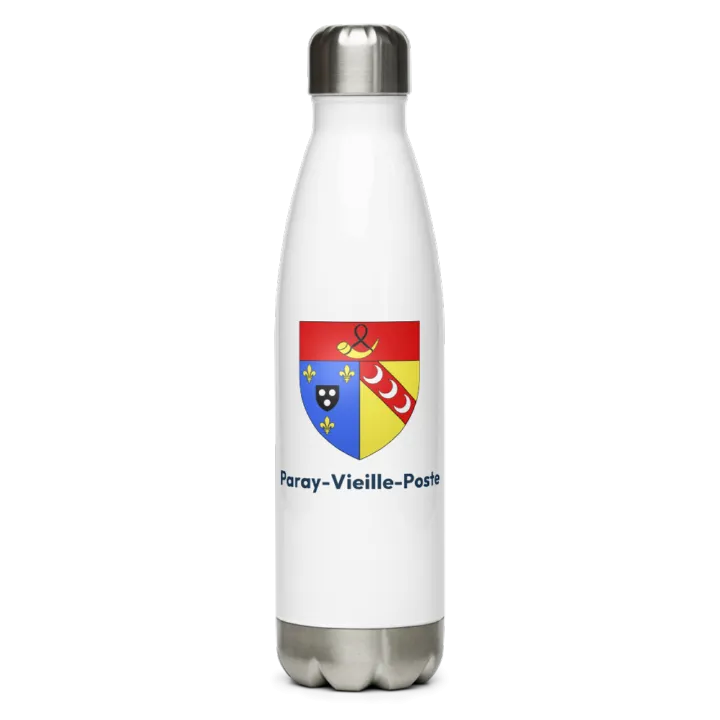 Gourde inox — blason de Paray-Vieille-Poste
