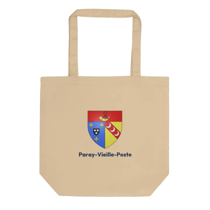 Tote bag coton bio — blason de Paray-Vieille-Poste