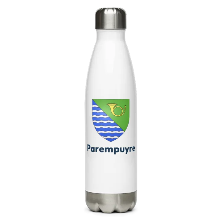 Gourde inox blason de Parempuyre