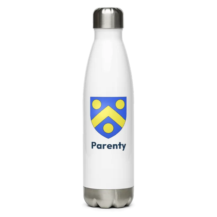 Gourde inox blason de Parenty