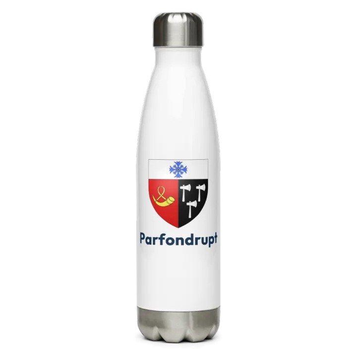 Gourde inox blason de Parfondrupt